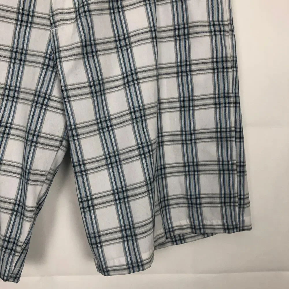 Burnside Men's Plaid Shorts Size 34 Casual Beachy
